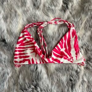 MIKOH Banyans string racer back bikini top size small